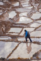 El trabajo en las Salineras