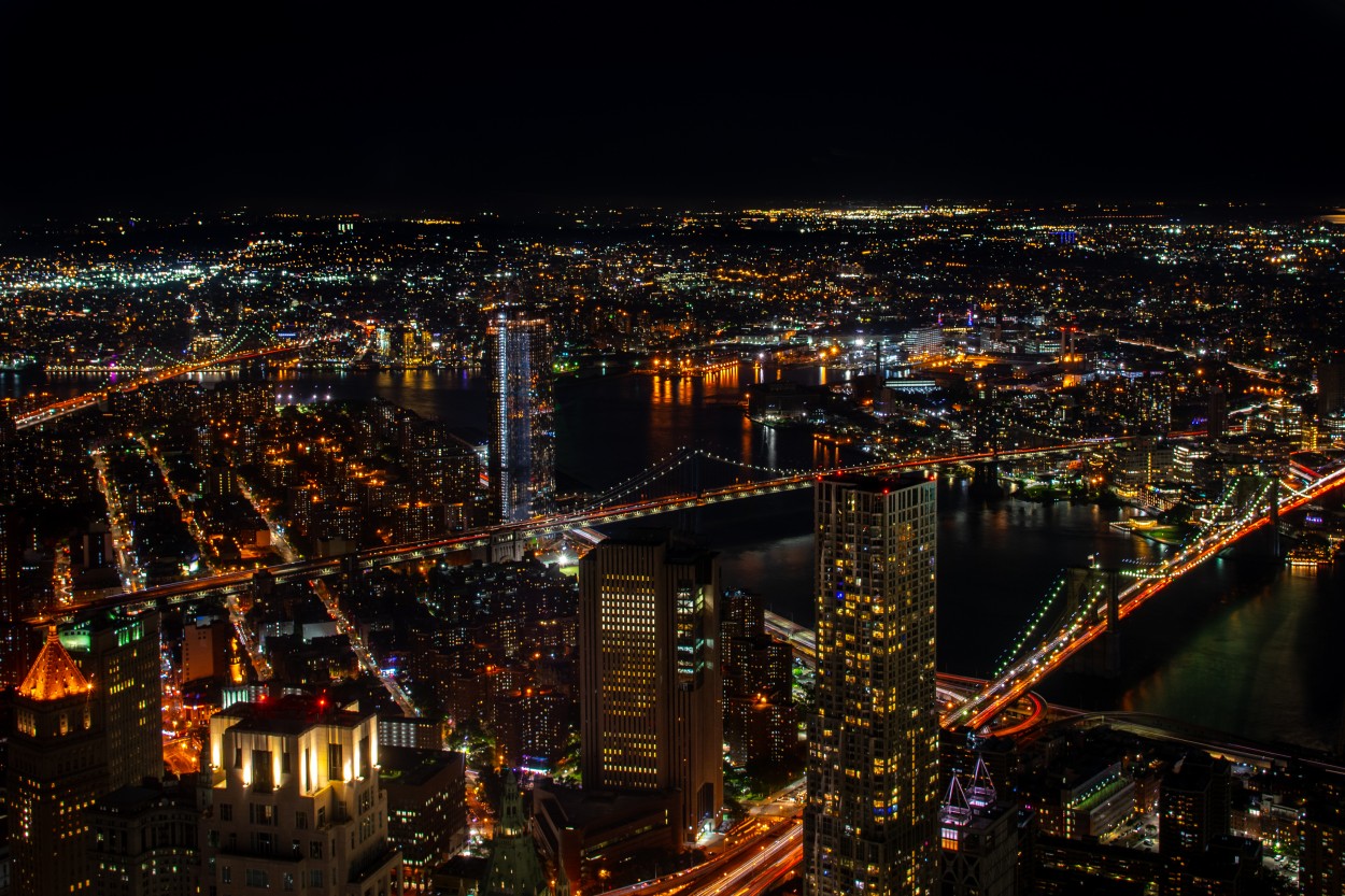 Ciudad de luces cegadoras.