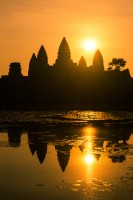 Amanecer en Angkor Wat