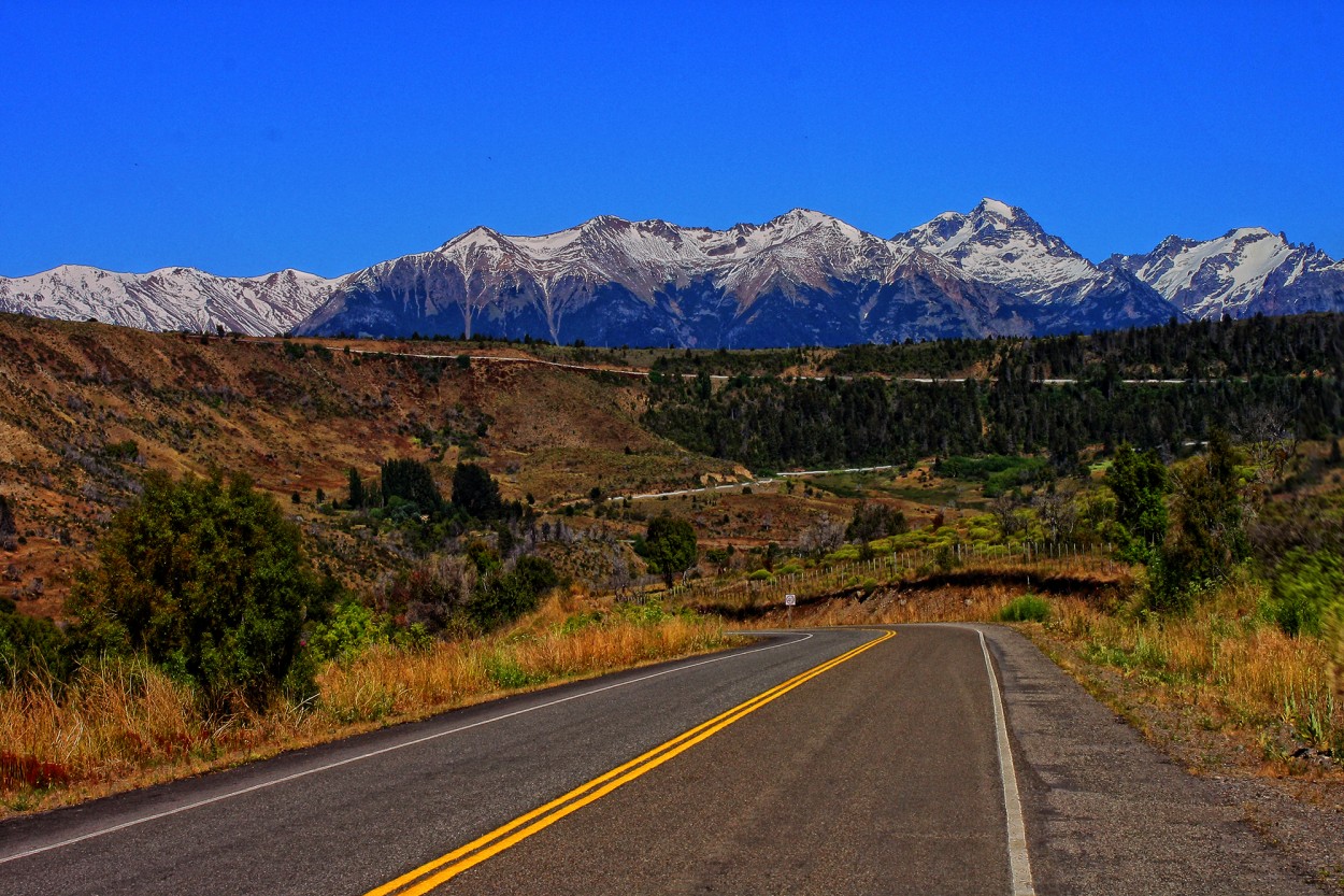 llegando a Esquel