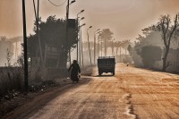 Amanece en El Cairo