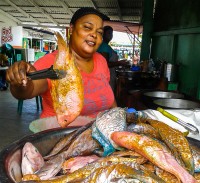 Vendedora de pescado