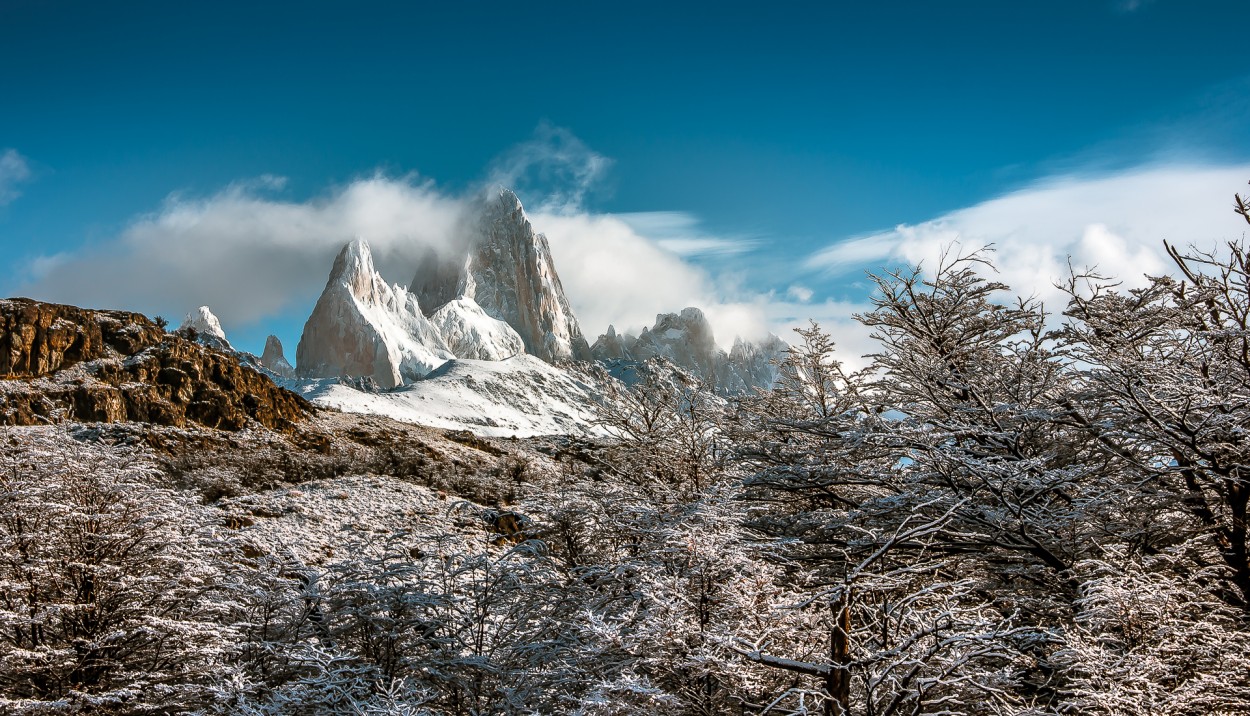 La nevada y el Fitz Roy