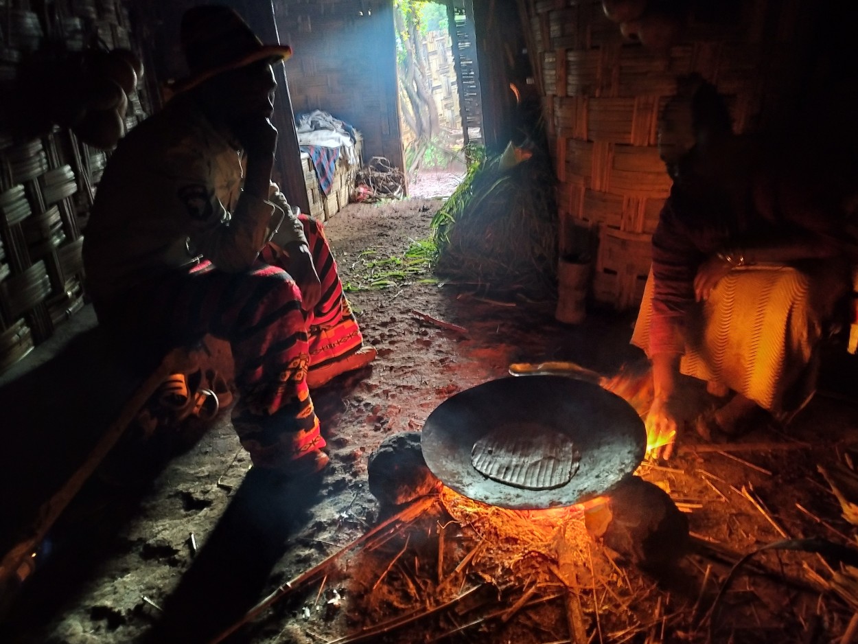 preparando cena