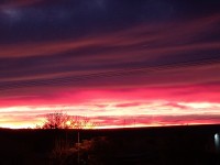 Amanecer desde m ventana