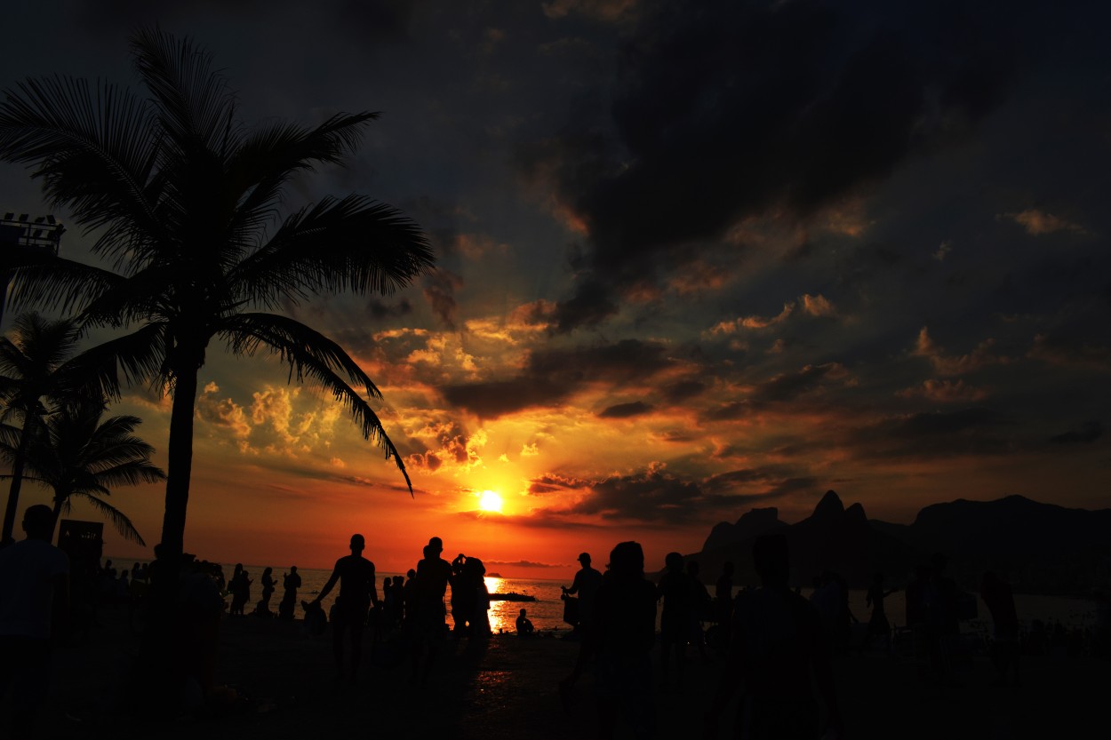 Atardecer en Ipanema