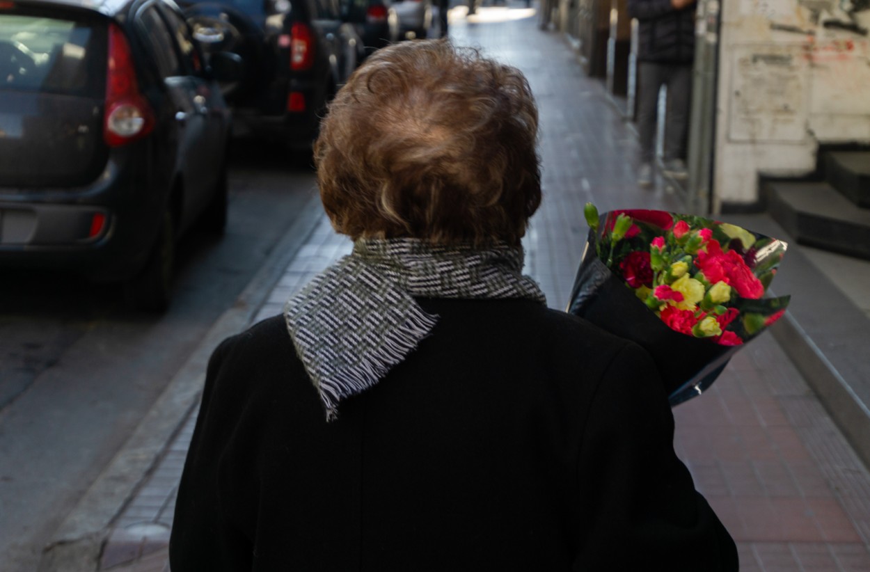 La seora de las flores