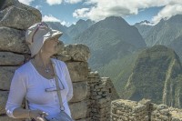 retrato en el machhu picchu