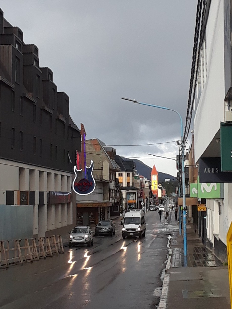 rayos en la calle