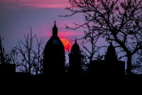 `Atardecer en mi ciudad`