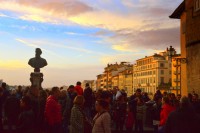 Turistas en Florencia