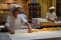 Armando el Apfelstrudel en la casa Demel