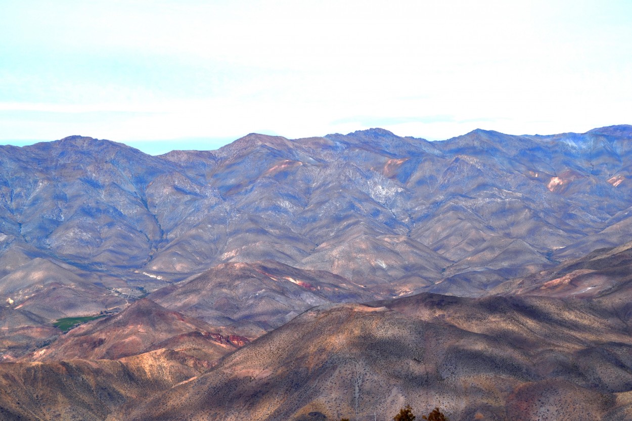 Nubes sobre la cordillera