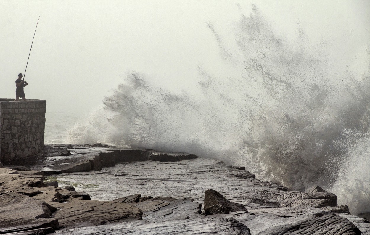 Pescando olas