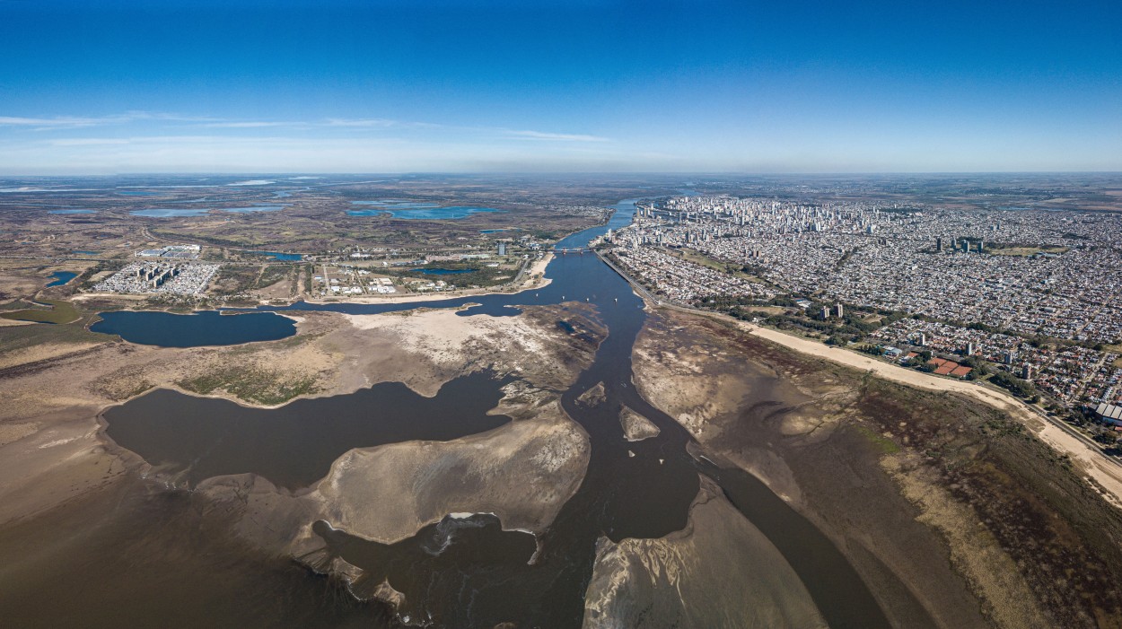 `Nos estamos secando` -Laguna Setbal sin agua-