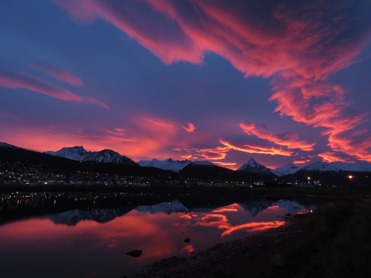 Mi amanecer en Magenta