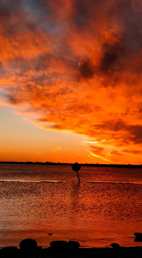 Atardecer en piscu yaco al natural