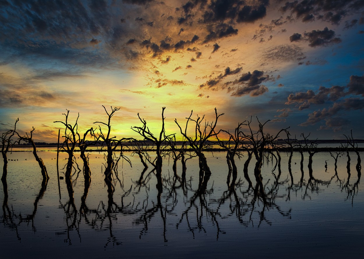 Atardece en Epecuen 2