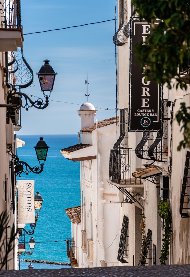 Bajando al mar