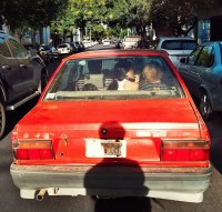 FAMILIA EN AUTO - SANTA ROSA