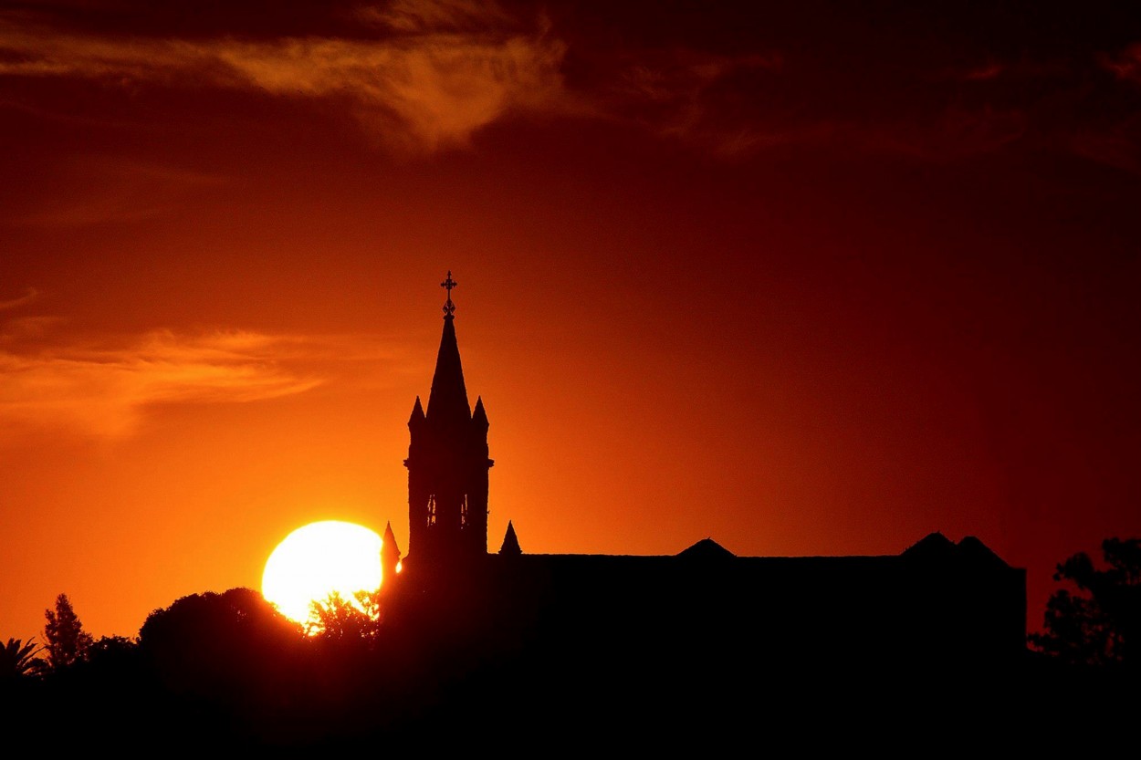 Atardecer en la Colonia