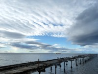 Muelle en el Estrecho de Magallanes