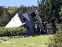 Casa-barco, inclinado, Chiloe