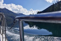 reflejos en Lago Puelo