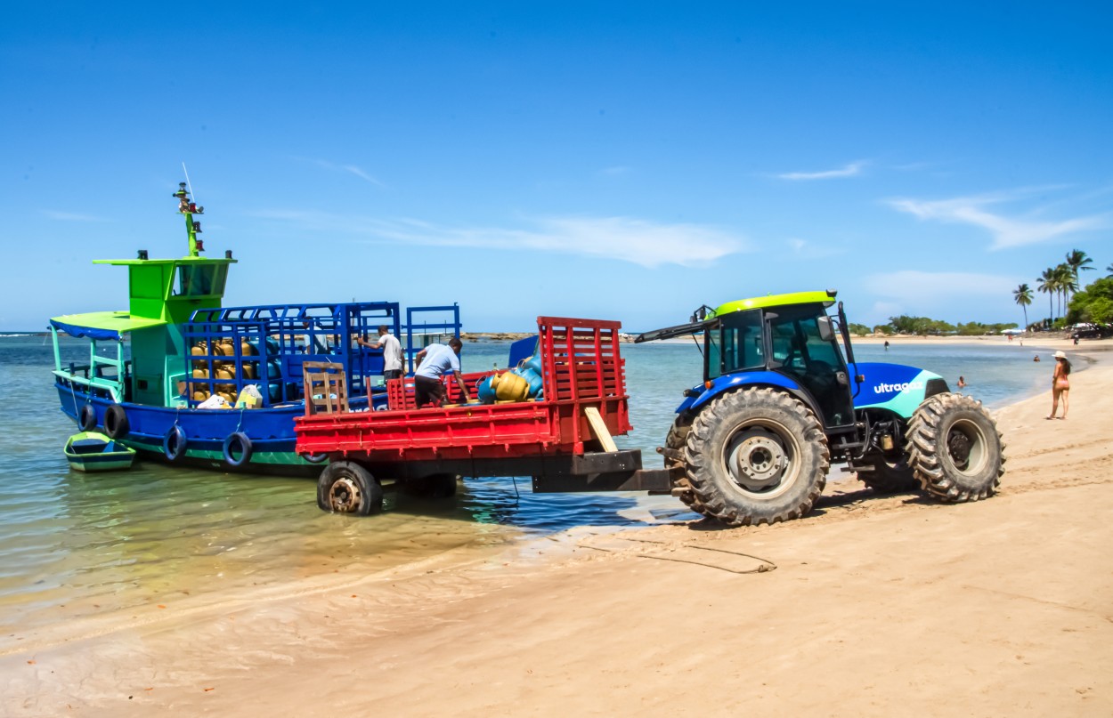 Transporte de gas