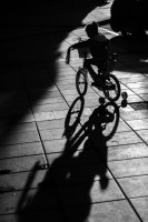 bicicleteando sombras