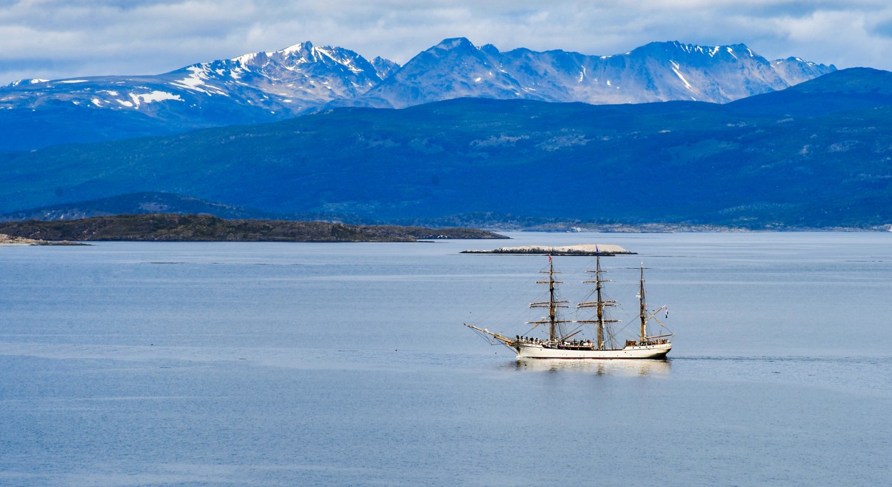 Fragata en el Beagle