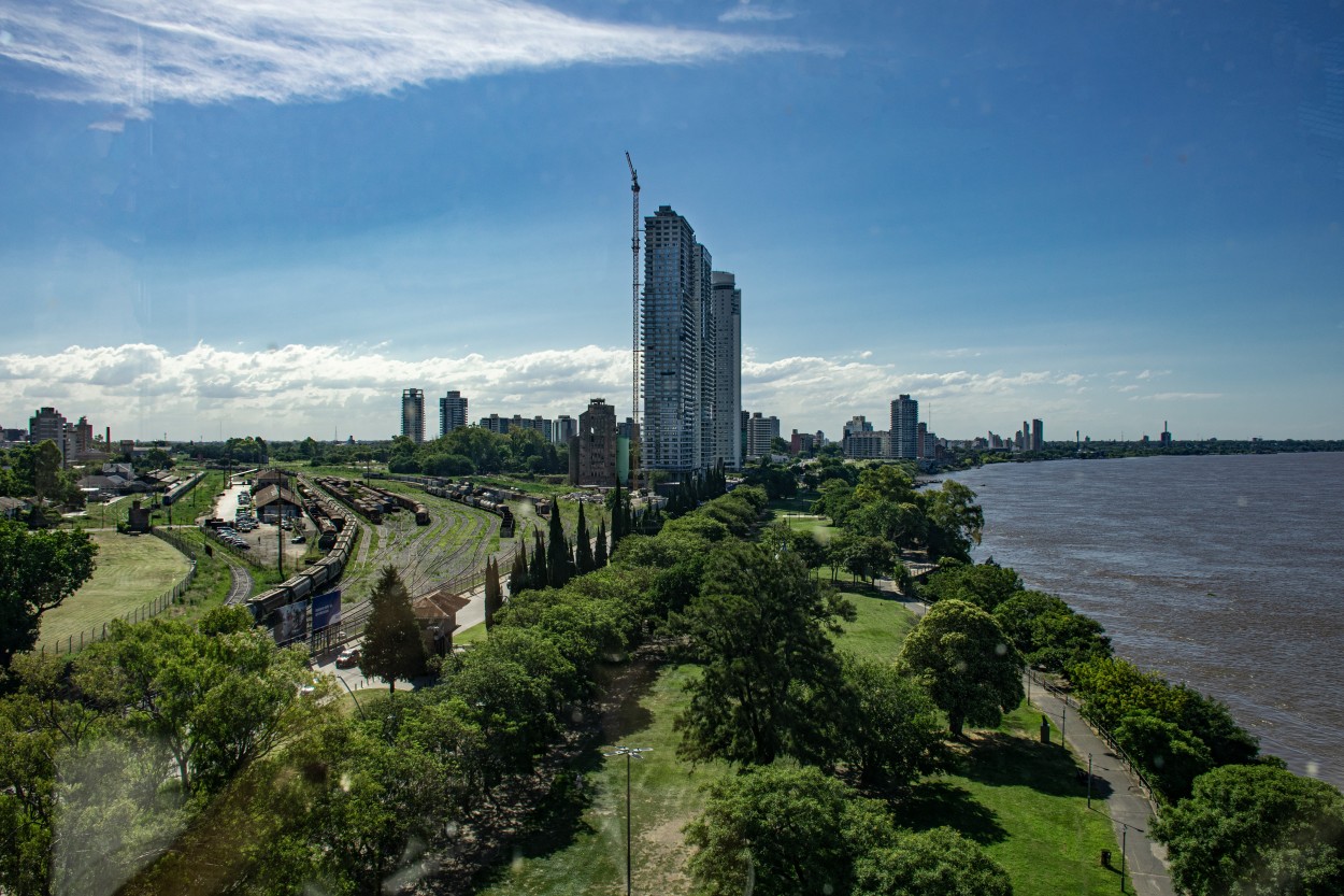 Rosario desde las alturas