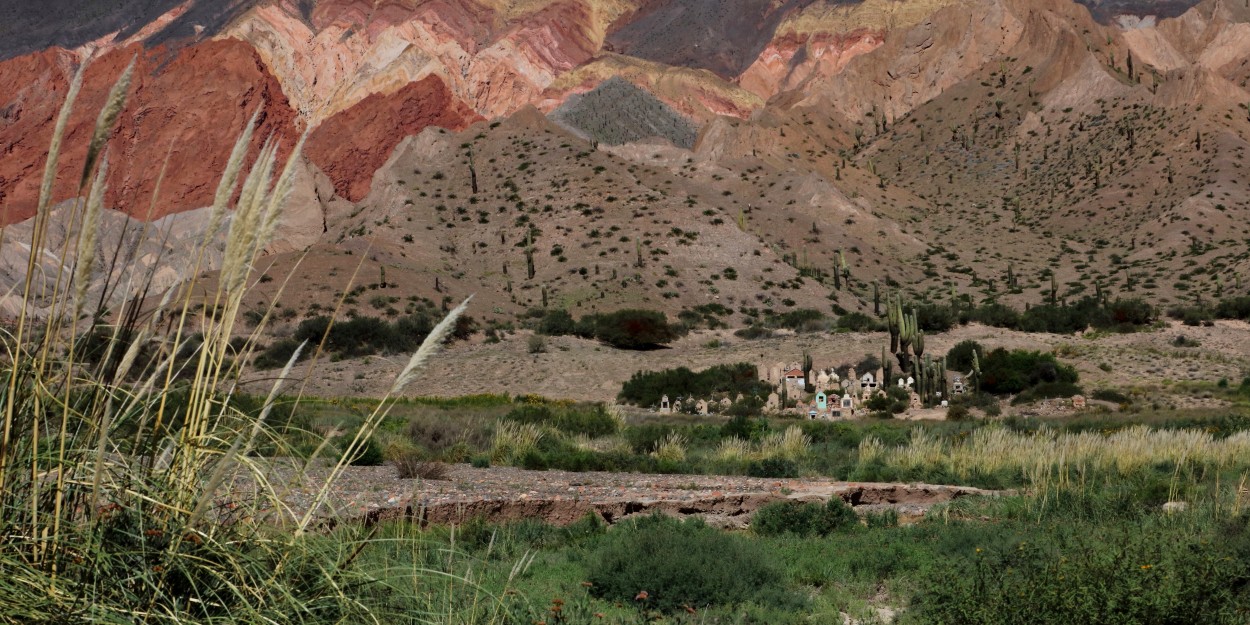 Un cementerio en la quebrada del Ro Toro. Salta.