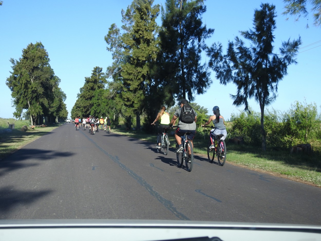 bicicleteando ...