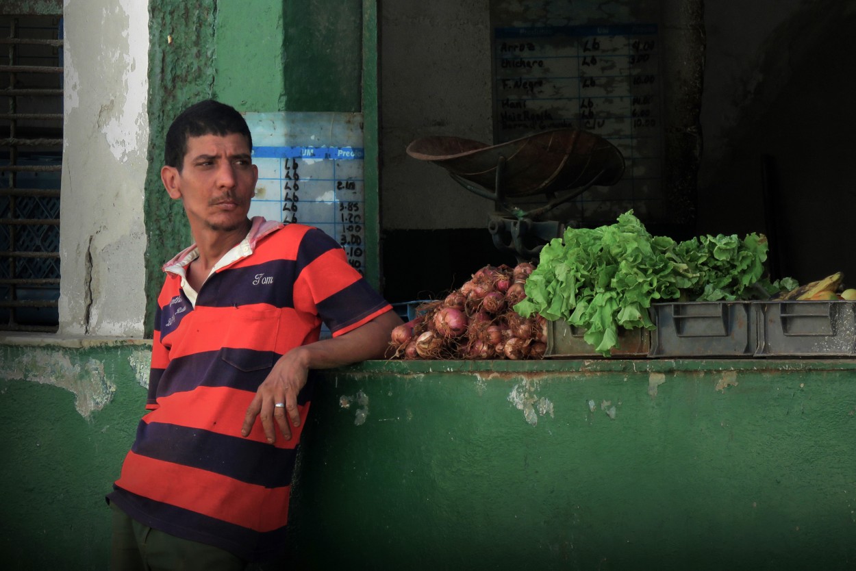 Comerciante en la Habana