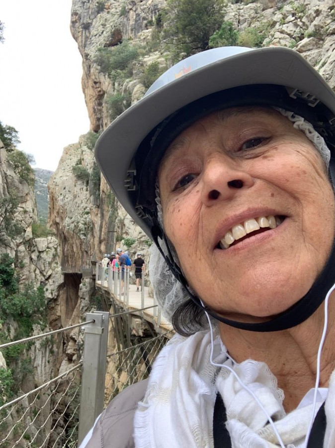 DISFRUTANDO DEL `CAMINITO DEL REY`