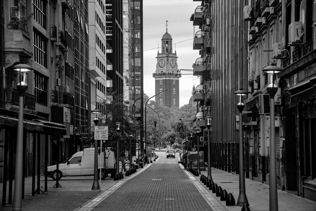 Torre al atardecer