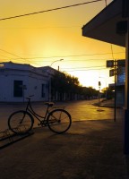 Clido atardecer en Lobos