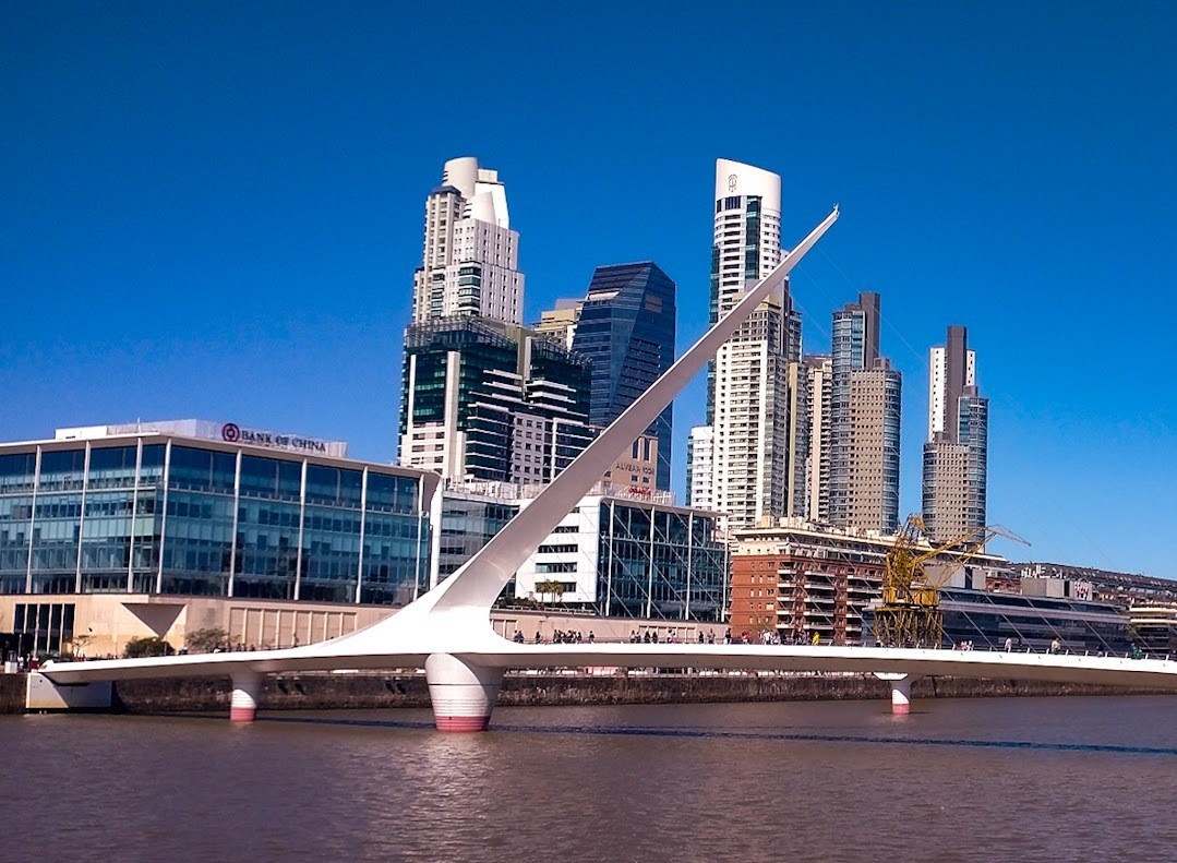 Puente de la Mujer, Puerto Madero, Caba