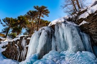 Cascada Congelada de Jara, Neuqun.