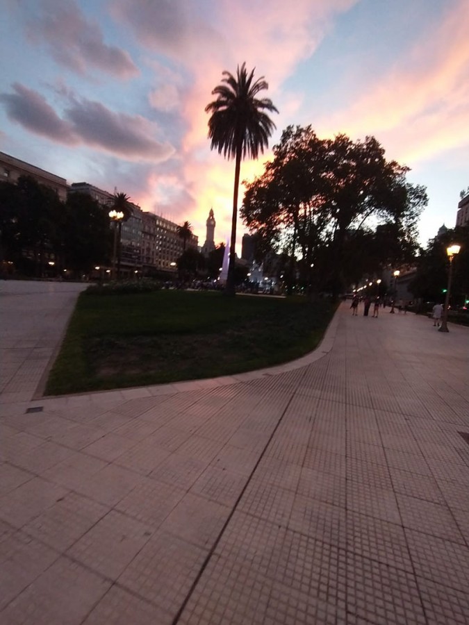 Atardecer solitario