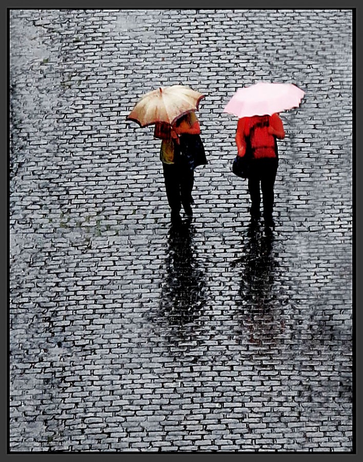 Juntas en la lluvia