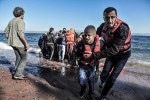 Refugiados en Lesbos