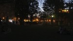 Anochece en la Plaza