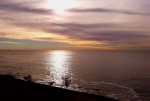 Amanece sobre el mar