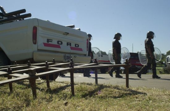 parana-acceso a tunel subfluvial