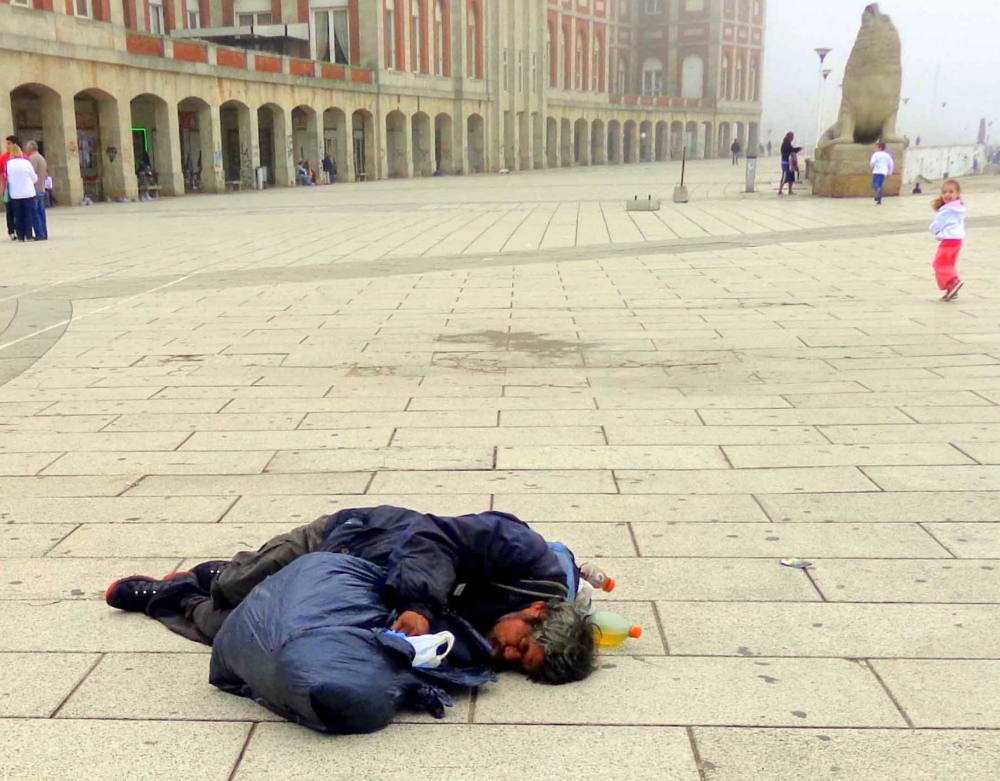 "homeless marplatense" de Ricardo Picco