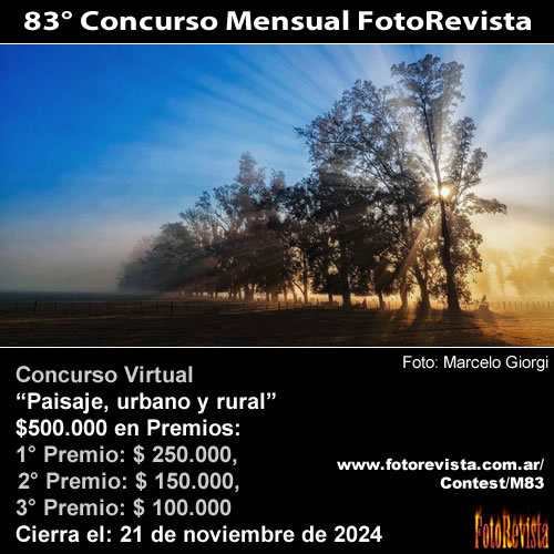 83 Concurso Mensual FotoRevista