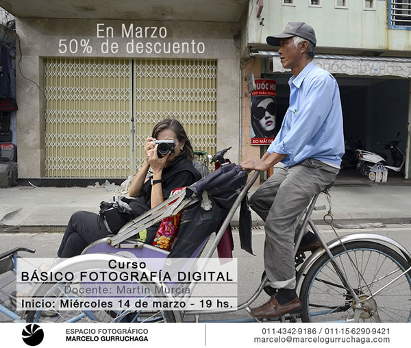 50% de descuento - Curso INICIACI�N A LA FOTOGRAFIA - Inicio Mi�rcoles 14/3