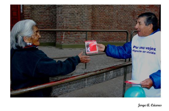 "`Por una vejez.....`" de Jorge A. Cceres